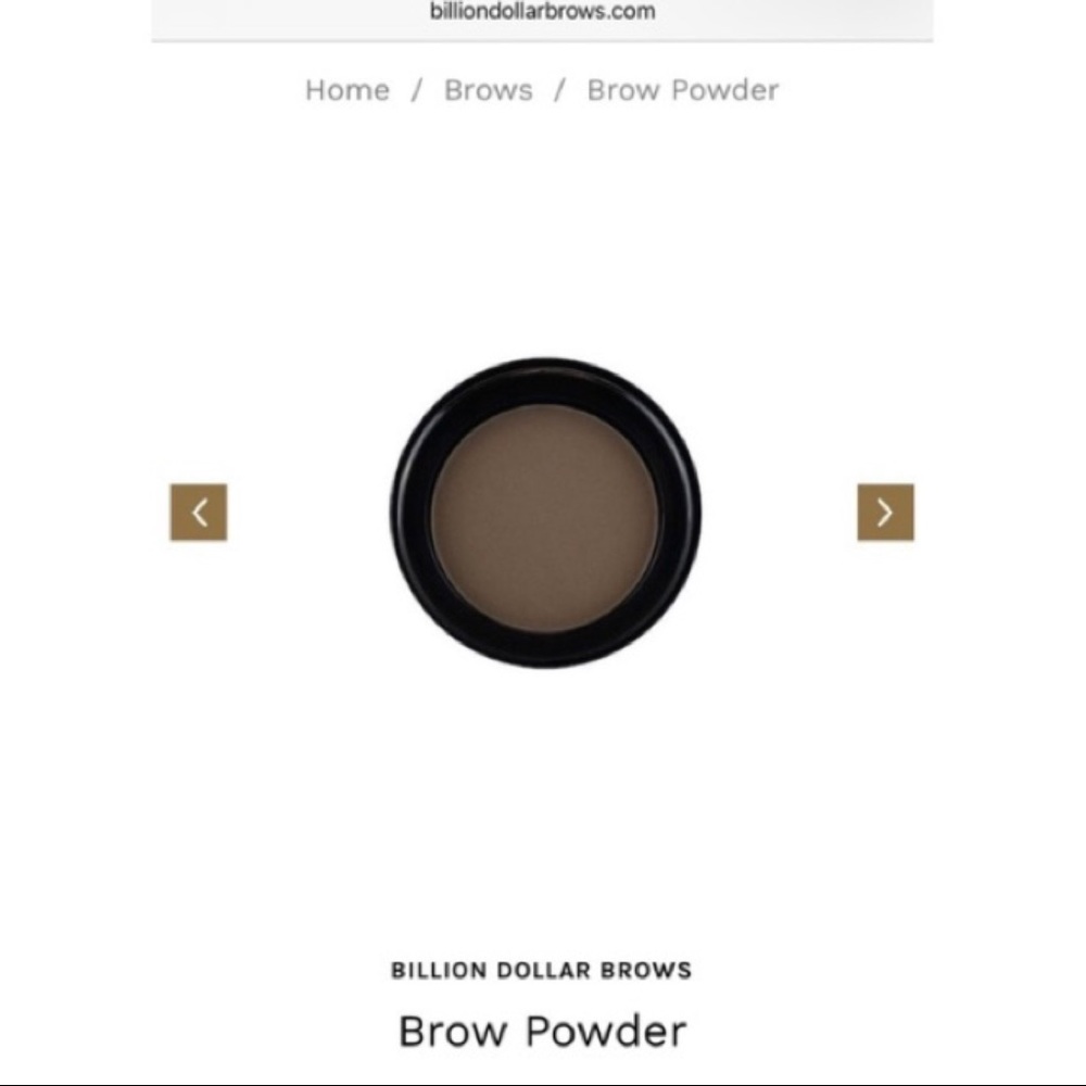 Billion Dollar Brows Powder with Brow Brush